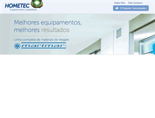 Tablet Screenshot of hometecvix.com.br